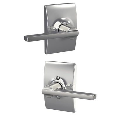 Schlage Latitude Lever Hall & Closet Lock Century Trim