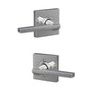 Schlage Latitude Lever Hall & Closet Lock Collins Trim