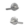 Schlage Latitude Lever Hall & Closet Lock Greyson Trim