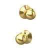 Schlage Orbit Knob Hall & Closet Lock (Standard Trim)