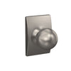 Schlage Orbit Knob Hall & Closet Lock Century Trim