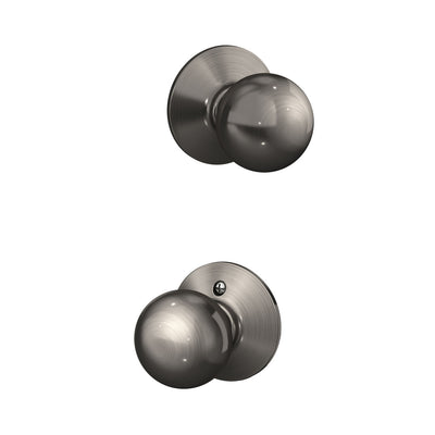 Schlage Orbit Knob Hall & Closet Lock (Standard Trim)