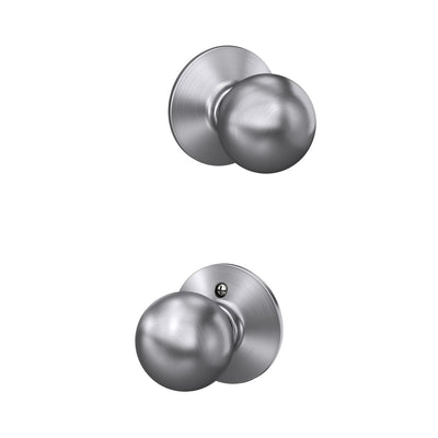 Schlage Orbit Knob Hall & Closet Lock (Standard Trim)