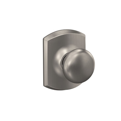 Schlage Plymouth Knob Hall & Closet Lock Greenwich Trim