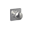 Schlage Plymouth Knob Hall & Closet Lock Collins Trim