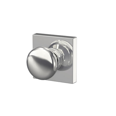 Schlage Plymouth Knob Hall & Closet Lock Collins Trim