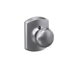 Schlage Plymouth Knob Hall & Closet Lock Greenwich Trim