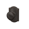 Schlage Plymouth Knob Hall & Closet Lock Camelot Trim