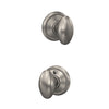 Schlage Sienna Knob Hall & Closet Lock Standard Trim