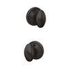 Schlage Sienna Knob Hall & Closet Lock Standard Trim