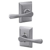 Schlage Avila Lever Hall & Closet Lock Addison Trim