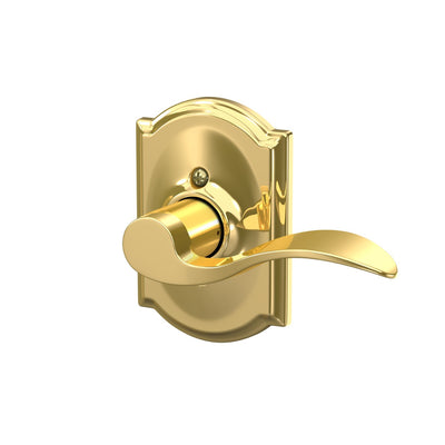 Schlage Accent Lever Non-Turning Lock Camelot Trim