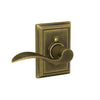 Schlage Accent Lever Non-Turning Lock Addison Trim