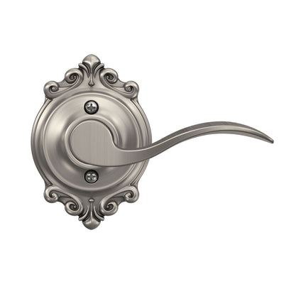 Schlage Accent Lever Non-Turning Lock Brookshire Trim