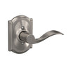 Schlage Accent Lever Non-Turning Lock Camelot Trim