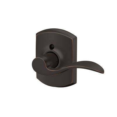 Schlage Accent Lever Non-Turning Lock Greenwich Trim