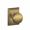 Schlage Andover Non-Turning Lock Addison Trim