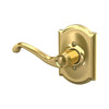 Schlage Flair Lever Non-Turning Lock Camelot Trim