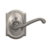 Schlage Flair Lever Non-Turning Lock Camelot Trim