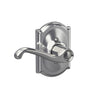 Schlage Flair Lever Non-Turning Lock Camelot Trim