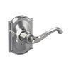 Schlage Flair Lever Non-Turning Lock Camelot Trim