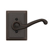 Schlage Flair Lever Non-Turning Lock Addison Trim