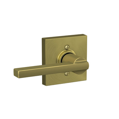 Schlage Latitude Lever Non-Turning Lock Collins Trim