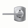 Schlage Latitude Lever Non-Turning Lock Greenwich Trim