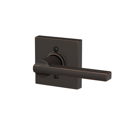 Schlage Latitude Lever Non-Turning Lock Collins Trim