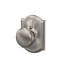 Schlage Plymouth Knob Non-Turning Lock Camelot Trim