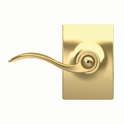 Schlage Accent Lever Bed & Bath Lock Century Trim