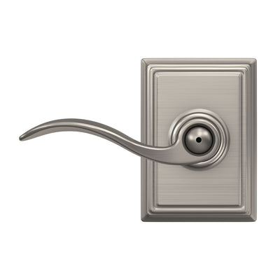 Schlage Accent Lever Bed & Bath Lock Addison Trim