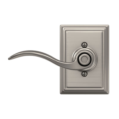 Schlage Accent Lever Bed & Bath Lock Addison Trim