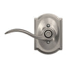 Schlage Accent Lever Bed & Bath Lock Camelot Trim