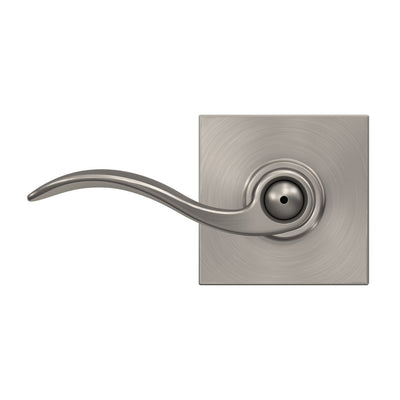 Schlage Lever Bed & Bath Lock Collins Trim