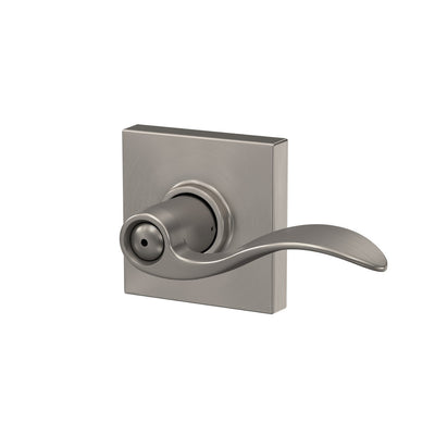 Schlage Lever Bed & Bath Lock Collins Trim