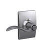 Schlage Accent Lever Bed & Bath Lock Century Trim