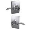 Schlage Accent Lever Bed & Bath Lock Century Trim