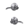 Schlage Accent Lever Bed & Bath Lock Standard Trim