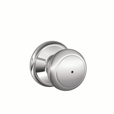 Schlage Andover Knob Bed & Bath Lock Standard Trim