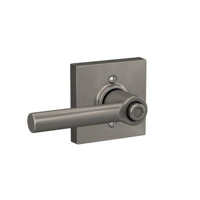 Schlage Broadway Lever Bed & Bath Lock Collins Trim