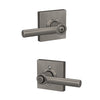 Schlage Broadway Lever Bed & Bath Lock Collins Trim