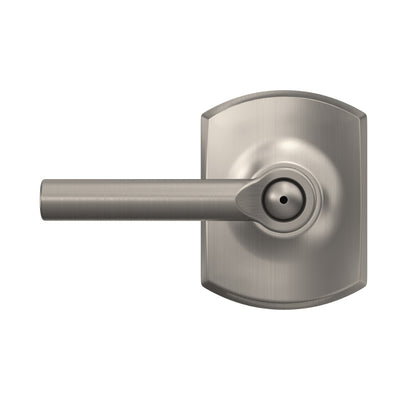 Schlage Broadway Lever Bed & Bath Lock Greenwich Trim