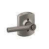 Schlage Broadway Lever Bed & Bath Lock Greenwich Trim