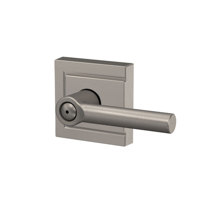 Schlage Broadway Lever Bed & Bath Lock Upland Trim