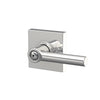 Schlage Broadway Lever Bed & Bath Lock Collins Trim