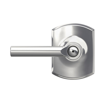 Schlage Broadway Lever Bed & Bath Lock Greenwich Trim