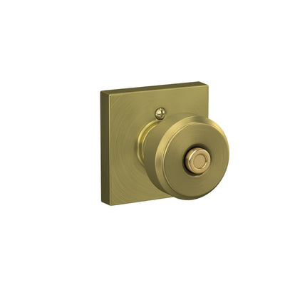 Schlage Bowery Knob Bed & Bath Lock Collins Trim