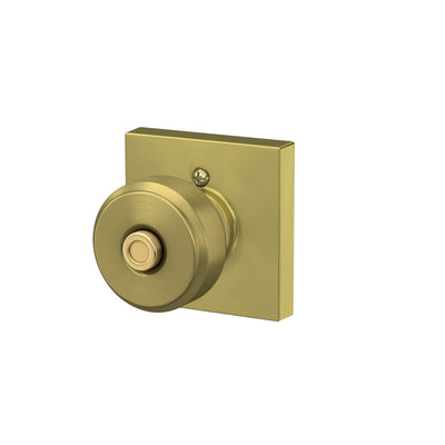 Schlage Bowery Knob Bed & Bath Lock Collins Trim