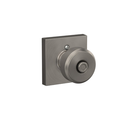 Schlage Bowery Knob Bed & Bath Lock Collins Trim